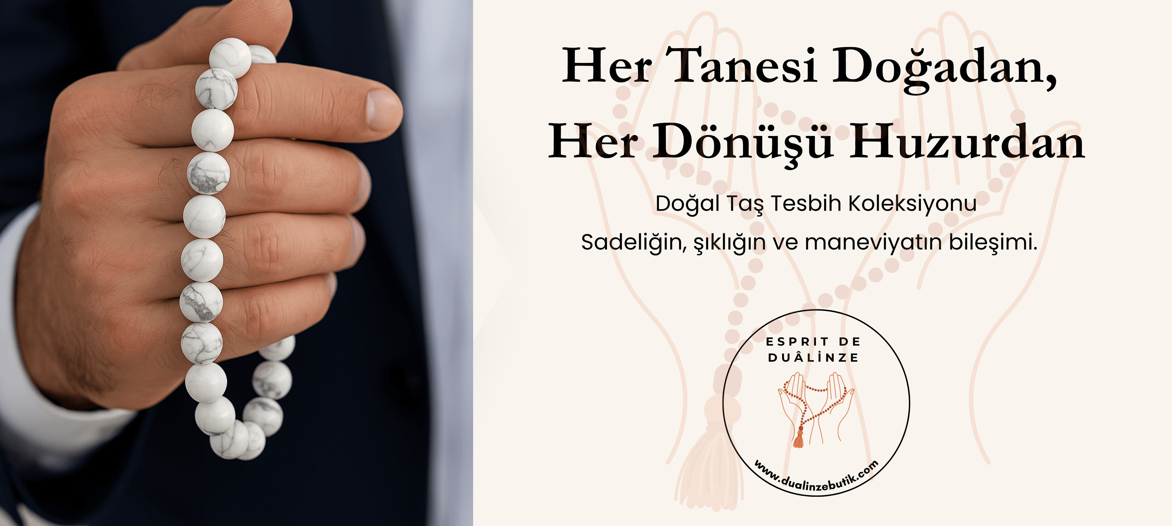 Doğal Taş Tesbih | Dualinze Butik