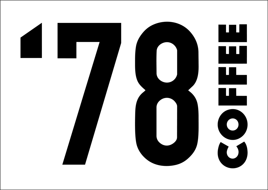 78 Coffee Logo