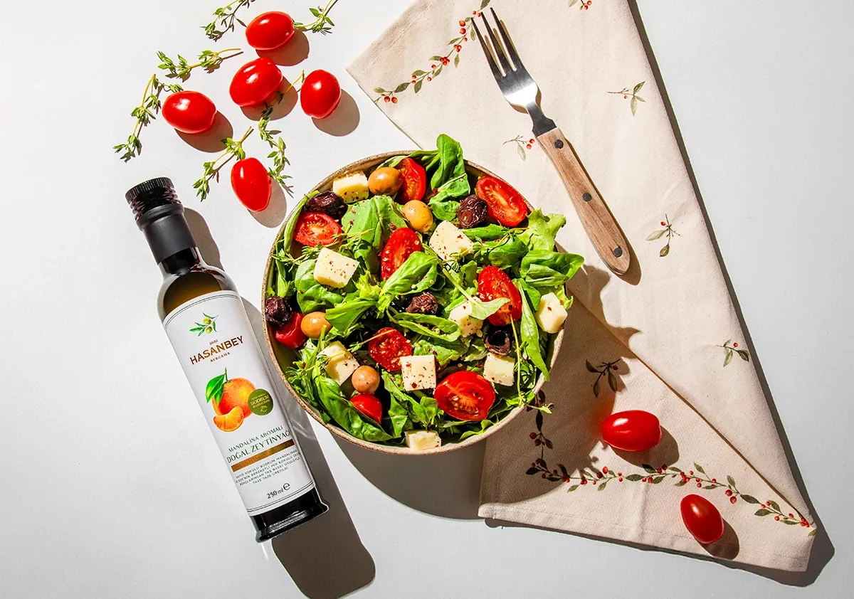Hasanbey Mandalina Aromalı Zeytinyağı