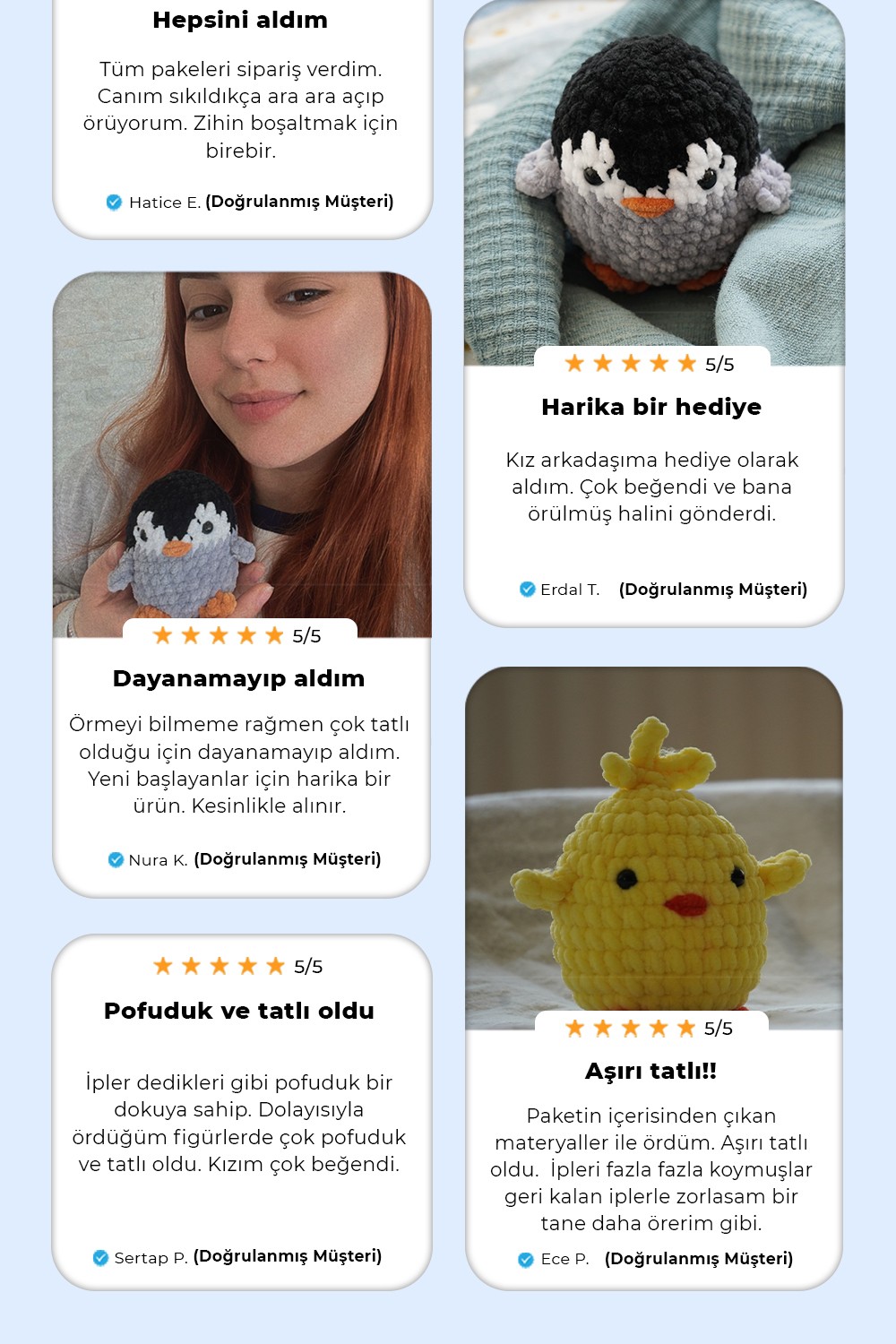 amigurumi ören insanlar