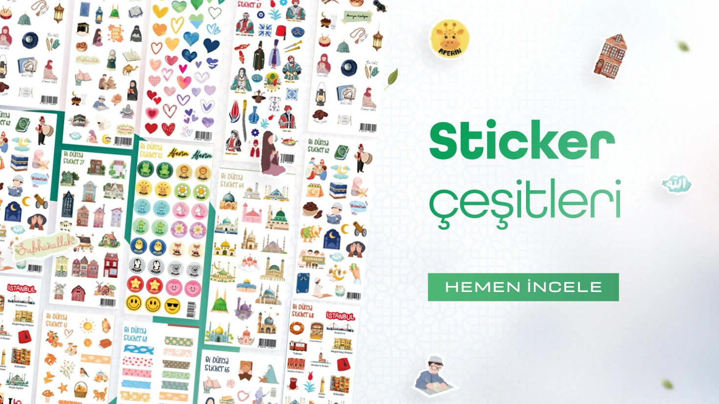 Kırtasiye ve Planlama > Sticker