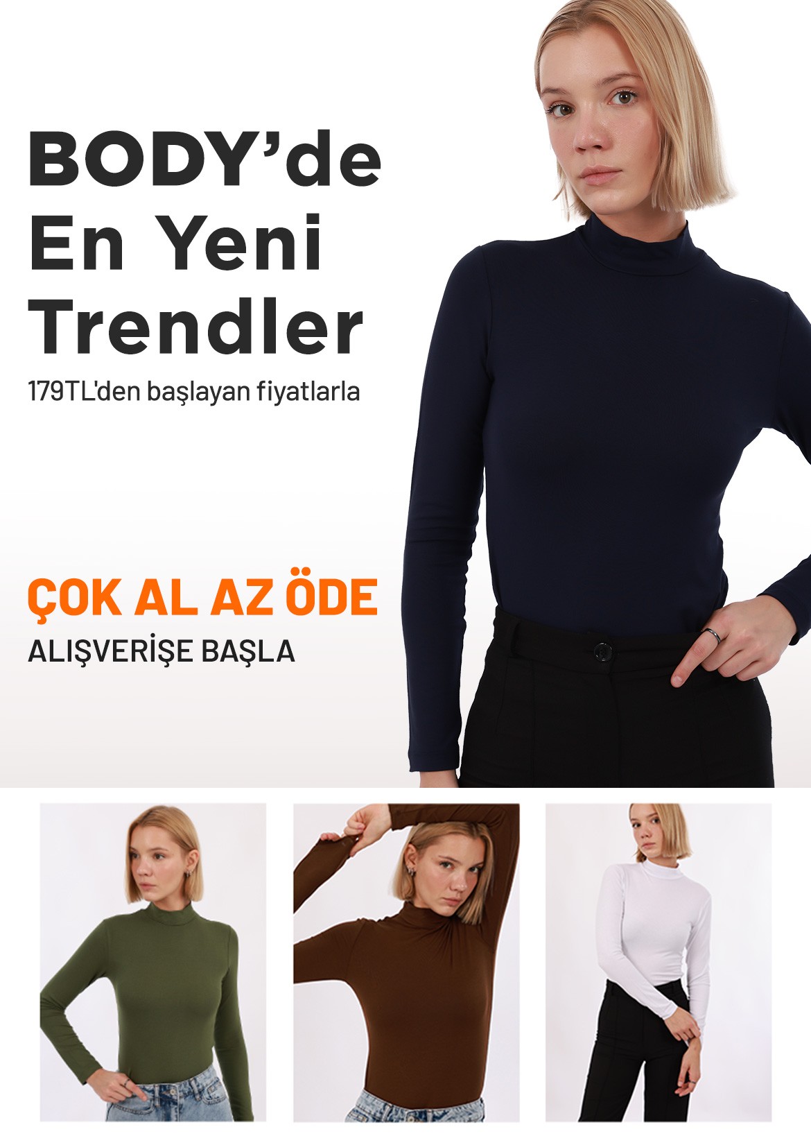  özenle tasarlanmış şık detaylarıyla Yade Fashion body, günlük şıklığın en zarif hali. Hem rahat hem stil sahibi olmak isteyenlere. Yadefashion.com.tr’de keşfedin!