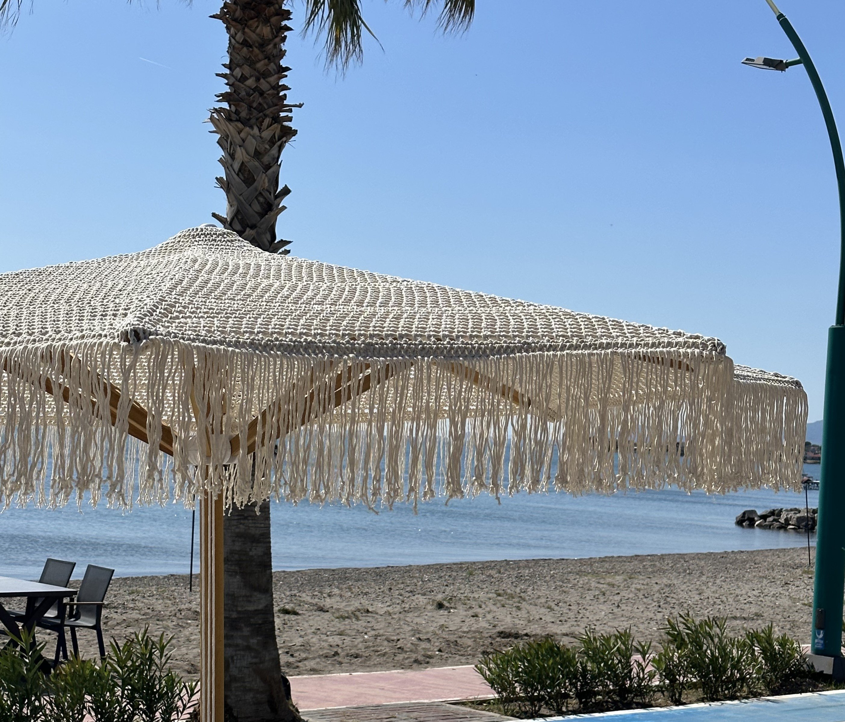 macrame Beach umbrella