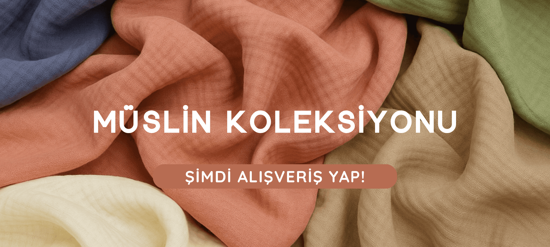 Nefes alabilen yumuşacık müslin kumaşlarla bebekler güvende, anneler rahat