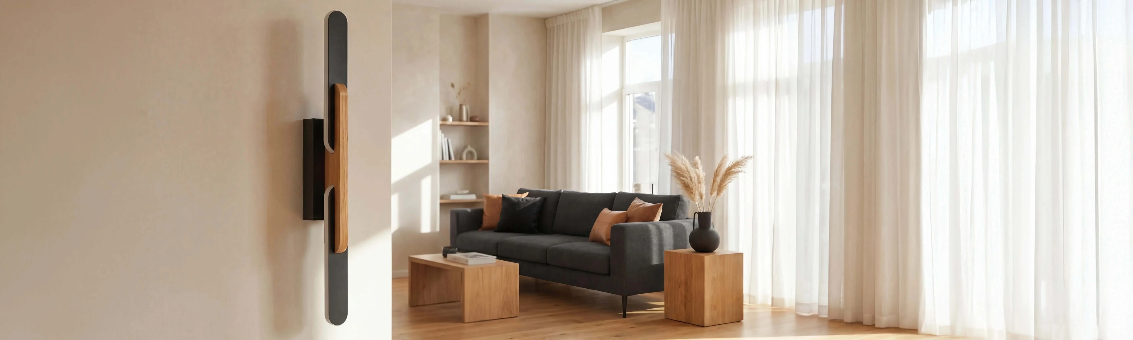 Modern duvar aplik aydınlatma - Fumagalli gündüz görünümü