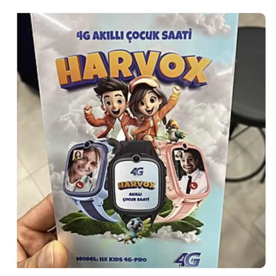 HX Kids 4G Pro Akıllı Çocuk Saati müşteri görseli