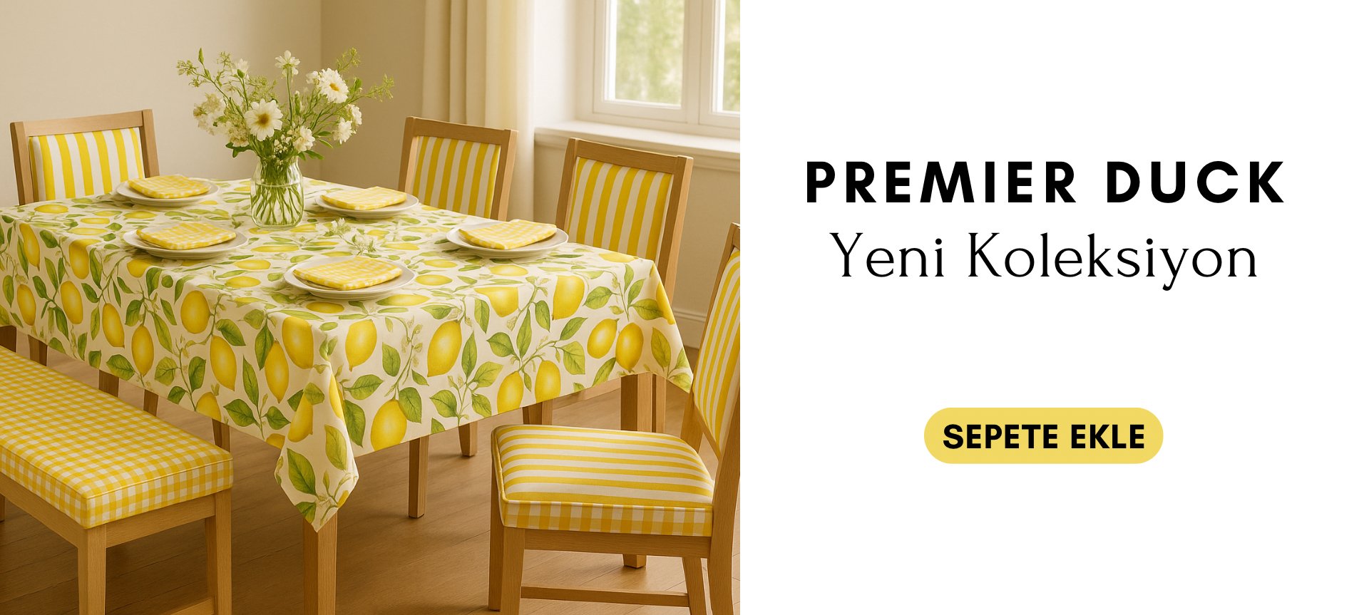 Su geçirmez, dayanıklı ve şık Premier Duck kumaşlar tüm ihtiyaçlarınız için