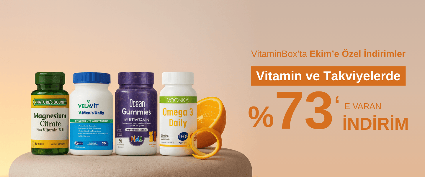 Vitamin ve sağlık kampanya bannerı