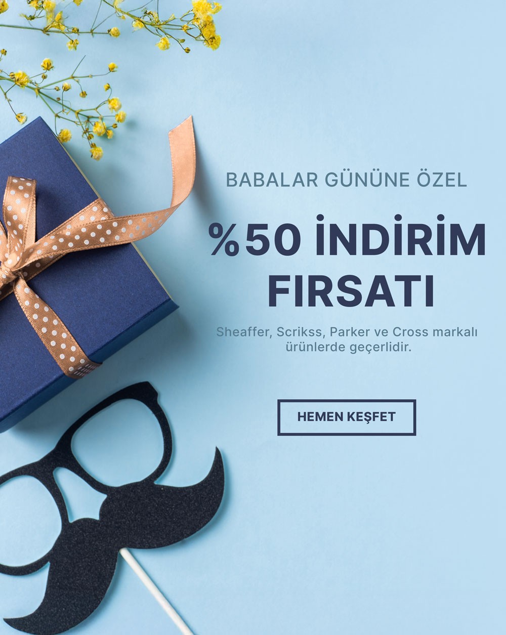 babalar günüü özel indirimi
