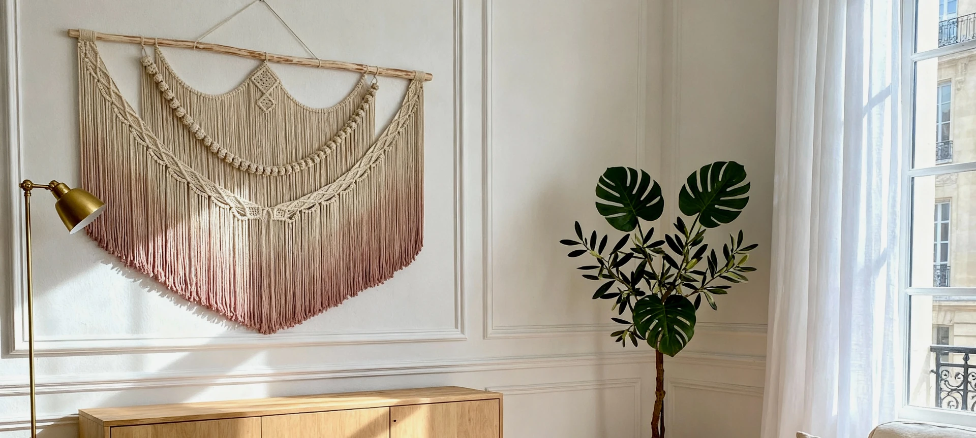 woven wall hanging