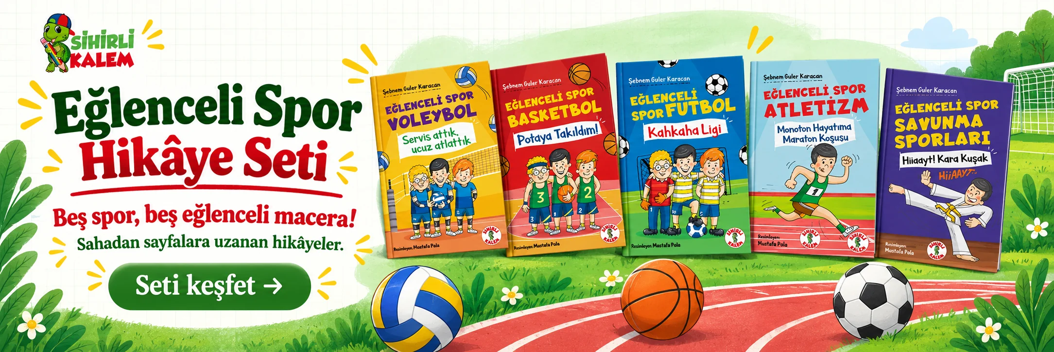 Eğlenceli Spor Hikâye Seti