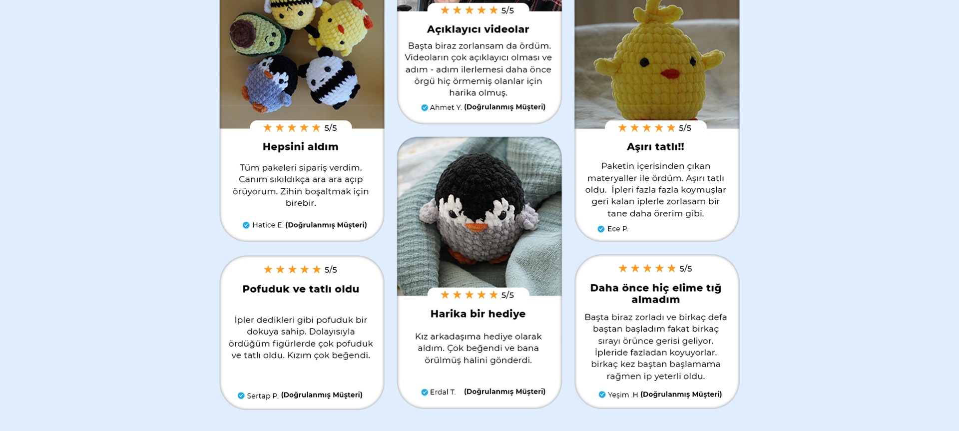 amigurumi ören insanlar