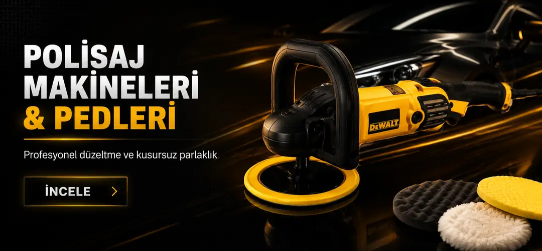 Polisaj makineleri ve pedleri
