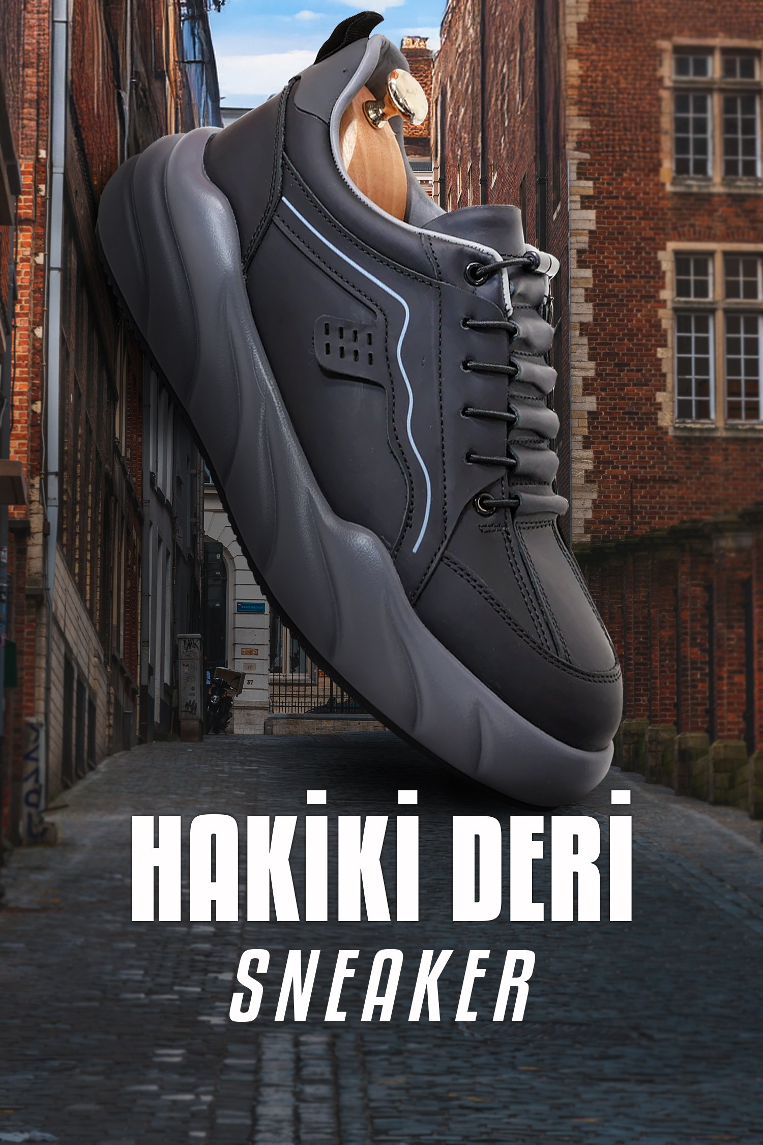 Hakiki deri sneaker