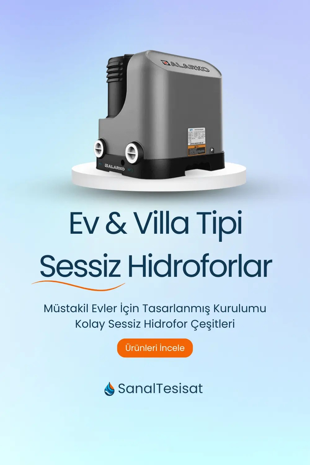 Ev Tipi Hidrofor Fiyatları