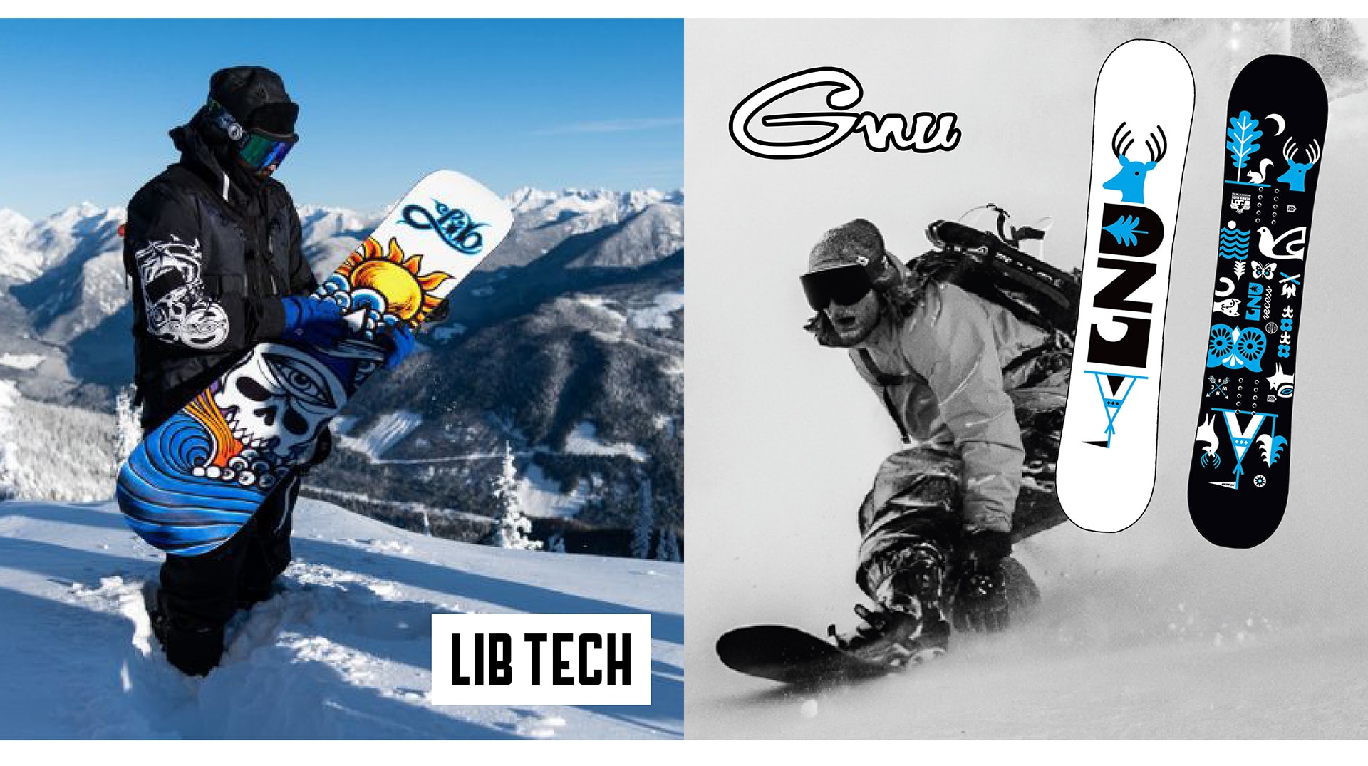 libtech gnu snowboard tahtası yeni sezon