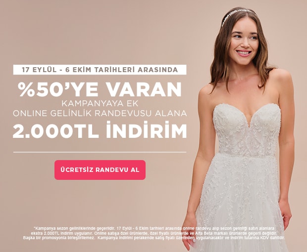 Gelinlik İndirim