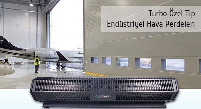 Turbo Özel Tip Endüstriyel Hava Perdeleri