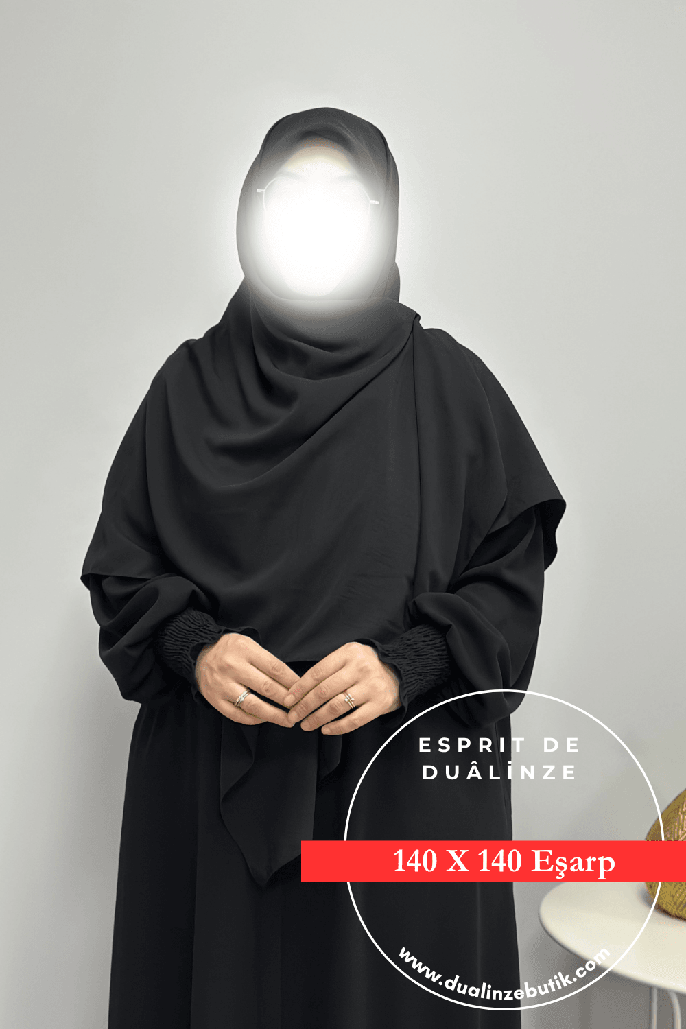 140X140 Büyük Boy Eşarp| Dualinze Butik